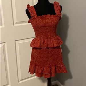 Midnight Doll skirt and Top NWT